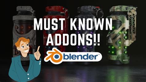 Blender Addons Every Beginners Should Know YouTube