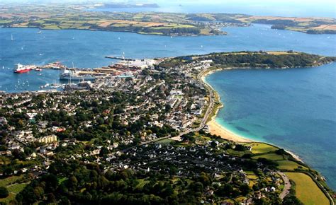 Falmouth Aerial Photo Cornwall Guide Images