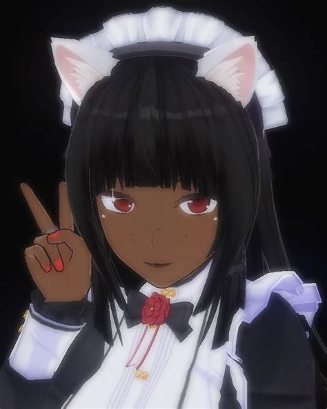 ᵣᵢₙₐ 𖤐 Anime Black Anime Characters Black Girl Cartoon