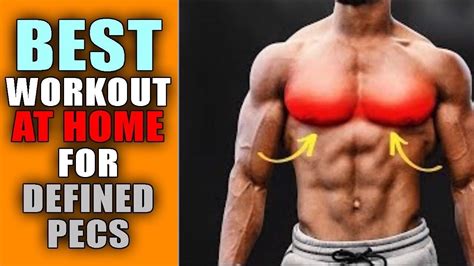 There's no excuse for skipping chest day! BEST Lower Chest Workout At Home | NO GYM NEEDED!!! - YouTube