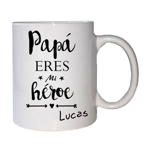 El día del padre se celebra el 19 de marzo en los países de tradición católica europea por coincidir con el día de san josé, el padre de jesús. Taza personalizada día del padre. Con mensaje molón y ...