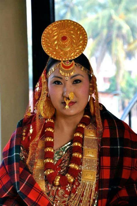 Limbu Woman From Nepal Tribal Women Nepal Culture Traditional Outfits