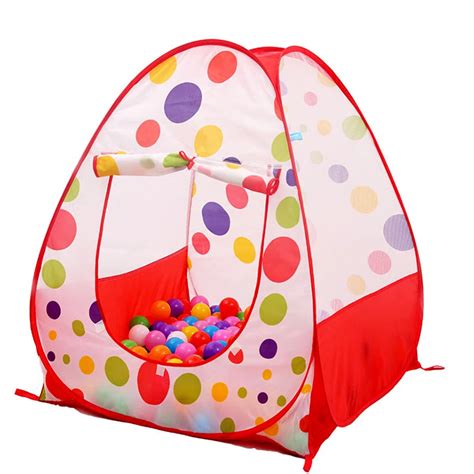 Large Portable Baby Play Tent Ocean Balls Pool Pit Kids Indoor Outdoor