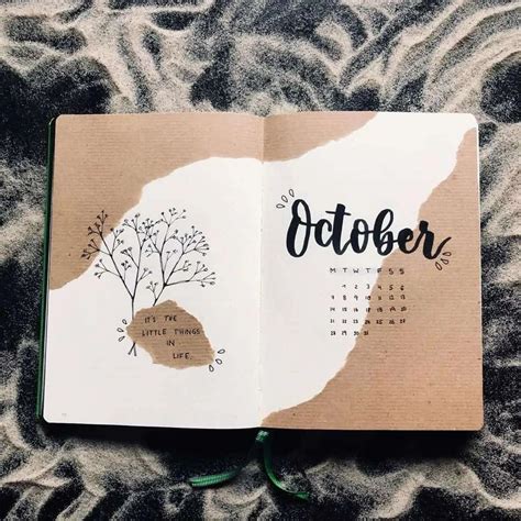 Cozy Fall Bullet Journal Inspirations With Kraft Paper Bullet Journal