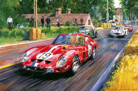 The Art Of The Speed Meeting One Of Britain S Best Car Artists Autocar