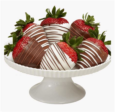 milk chocolate strawberries dipped with white chocolate stripes fresh taste bakery