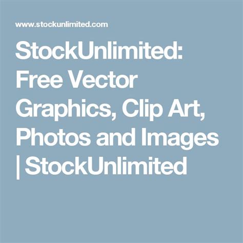 Stockunlimited Free Vector Graphics Clip Art Photos And Images