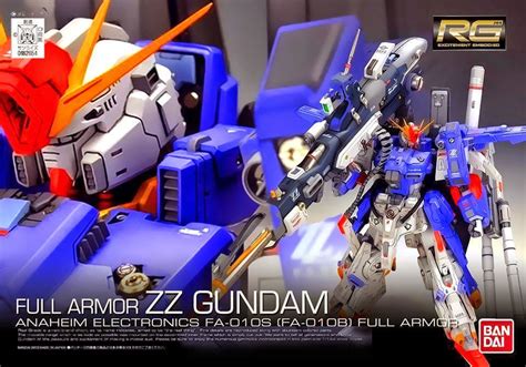 Rg 1144 Full Armor Zz Fazz Gundam Fanmade Box Art Gundam Kits