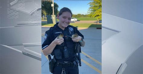 Jefferson Police Officers Rescue Ducklings From Storm Sewer News