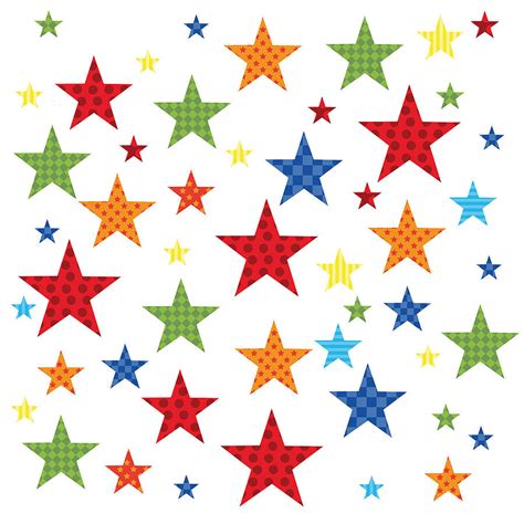 Childrens Bright Star Wall Stickers By Kidscapes