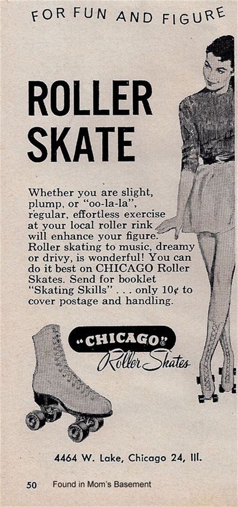 22 Vintage Skating Ads Ideas Roller Skates Roller Roller Skating