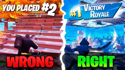 Stop Making These Mistakes In Chapter 4 Season 2 Fortnite Zero Build