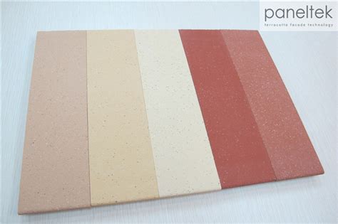 Sandblasted Terracotta Facade Panels Exterior Wall Materials With
