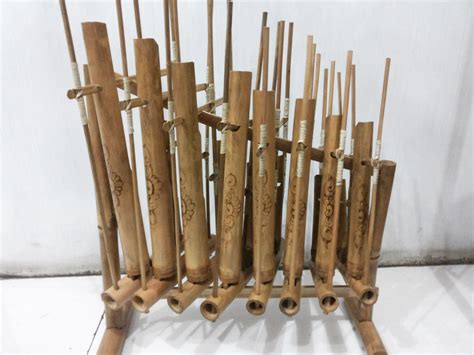 Angklung West Java The Angklung Is A Musical Instrument Made Of Two