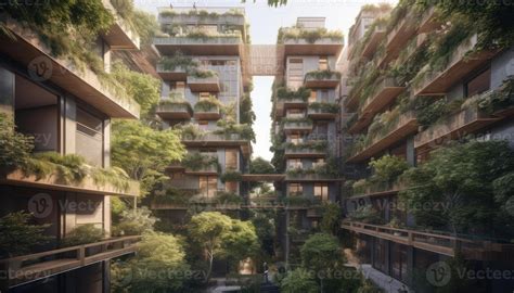 A vibrant, self-sufficient eco-friendly community flourishes in harmony