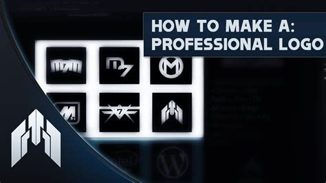 How To Make A Professional Logoavatar Youtube