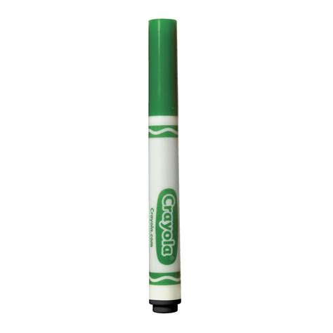 Crayola Replacement Non Toxic Marker Pack Conical Tip Green 2