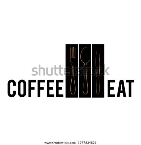 Coffee Restaurant Logo Design Art Vector Stock Vector Royalty Free