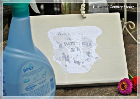 How To Transfer Graphics With Mod Podge Town And Country Living