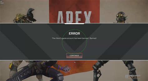 So if you get that message, banned by pubg admin, doesnt mean your bypass is detected or u were banned for topmost, siggs etc ? Apex Legends cheater banned during stream, says he'll just ...