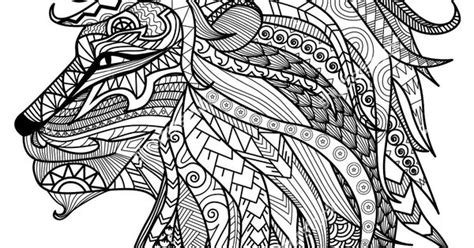 The best selection of royalty free lion coloring pages for adults vector art, graphics and stock illustrations. Adult Coloring Pages Lion Head | Adult Coloring Pages and ...