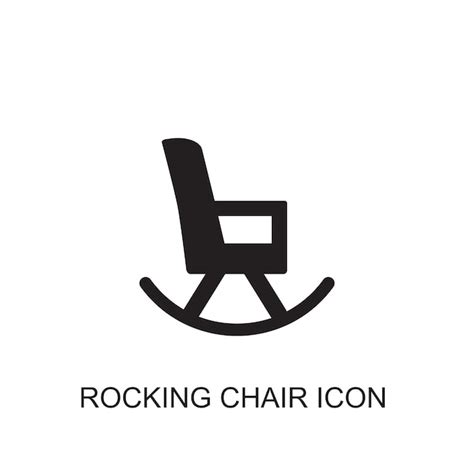 Premium Vector Rocking Chair Vector Icon Icon