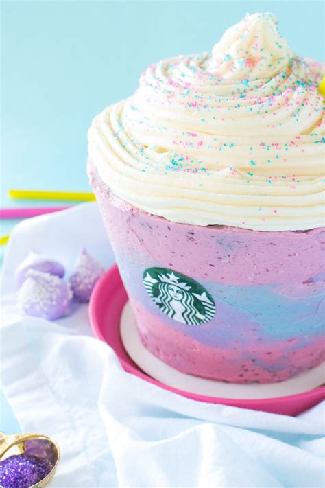 736 x 952 file type: Unicorn Frappuccino Cake | Club Crafted
