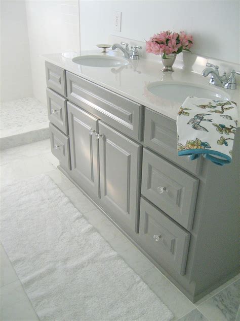 Is your ideal bathroom vanity modern or classic? Ten June: {DIY} Custom Bathroom Vanity