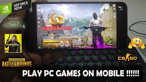 Play Any Pc Game On Android How To Setup And Play Geforce Now Games