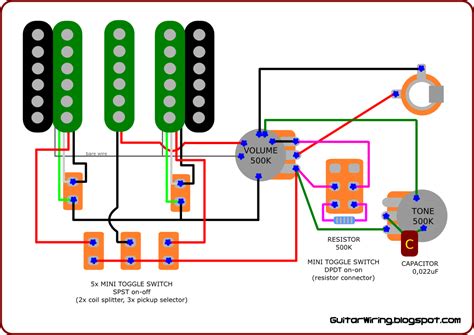 Rg Wiring Diagram For Guitar