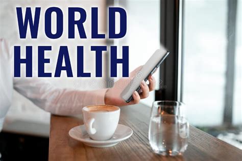 Text Caption Presenting World Health Concept Meaning World Day Of