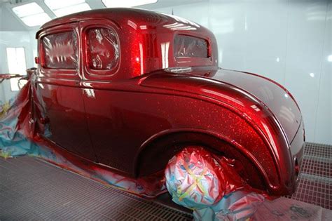 How To Get A Candy Apple Red Finish Custom Cars Paint Candy Red
