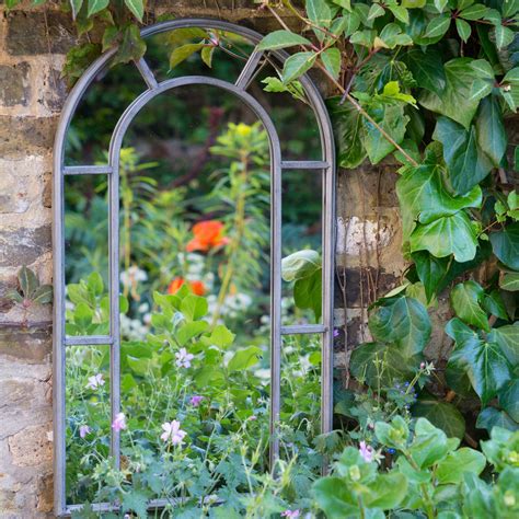 Provence Secret Garden Outdoor Mirror By The Flower Studio