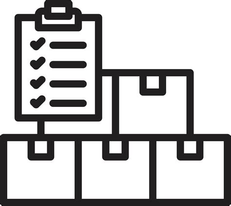 Inventory Management Line Icon 7230226 Vector Art At Vecteezy