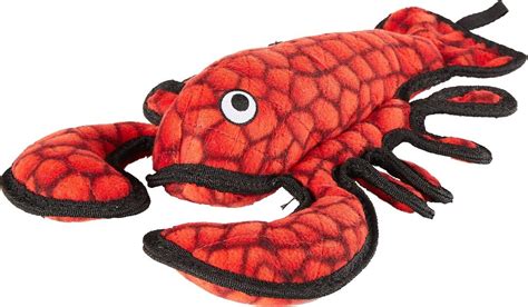 Tuffys Ocean Creatures Larry Lobster Dog Toy
