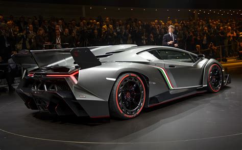 Photos Lamborghinis New 39 Million Veneno Supercar Lamborghini