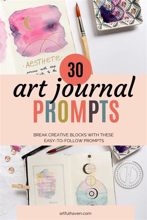 Art Journal Pages Art Journal Challenge Art Journal Prompts Art