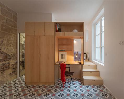 Tiny One Bedroom Studio Apartment Full Of Parisian Charm