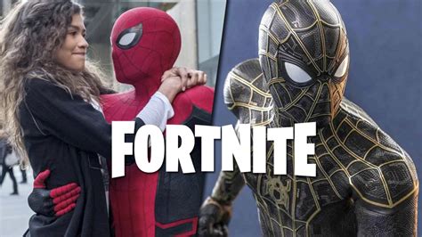 No Way Home Fortnite Tie In Includes Spider Man And Mj Murphys