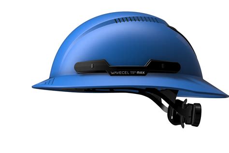 Max Full Brim Type Ii Hard Hat Vented Blue Tpr Industrial