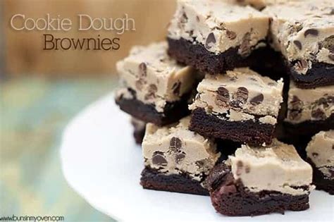 Cookie Dough Brownies — Buns In My Oven