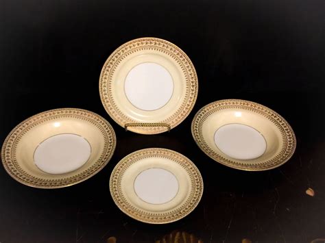 Set of 4,Noritake China,Selika,Hand Painted,Japan,Pattern Number 270