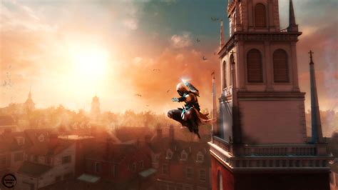 Assassins Creed Jump Wallpaper By Reflectiondesignhd On Deviantart