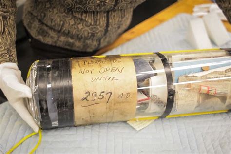 Time Capsule Meant To Last 1000 Years Is Found At Mit The Boston Globe