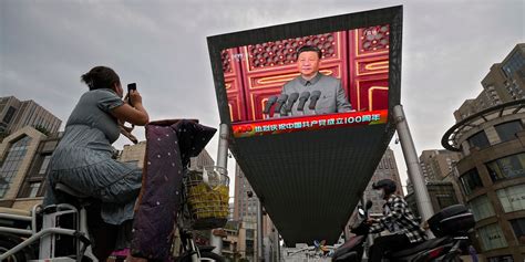 Xi Jinping Warns China Wont Be Bullied As Communist Party Marks 100 Years Wsj