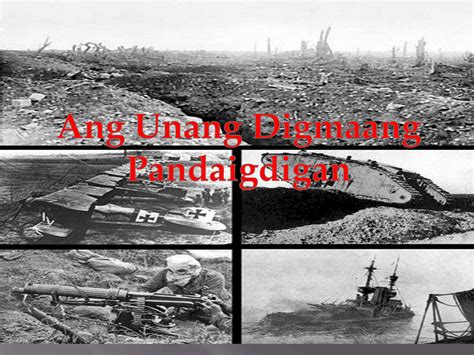 Unang Digmaang Pandaigdig World War 1 Digmaan Paano Nagsimula At