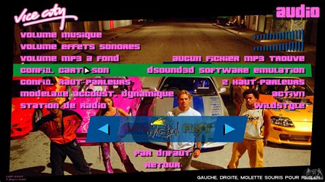 Fast And Furious 2 Menu For Gta Vice City