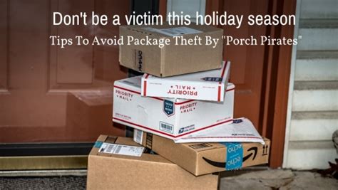 6 Ways To Prevent Holiday Package Theft By Porch Pirates