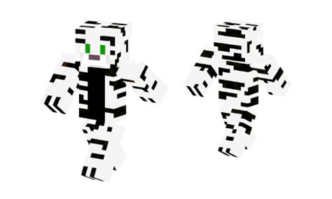 White Tiger Skin Minecraft Skins