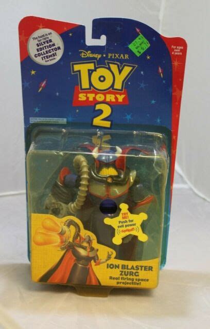 Toy Story 2 Ion Blaster Zurg Action Figure 1999 Moc Disney Pixar For